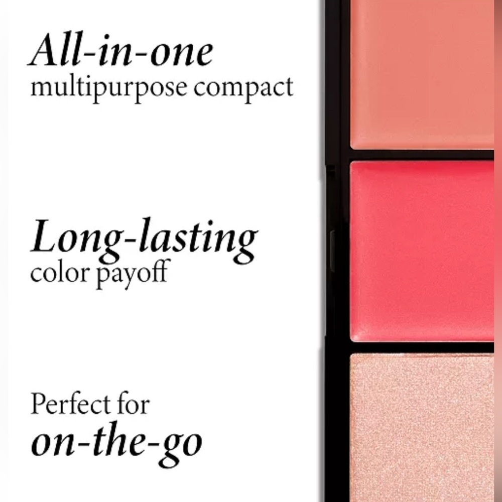 Laura Geller THINK PINK Palette | NEW | Made to Multitask Cream to Powder Trio - Picture 3 of 13